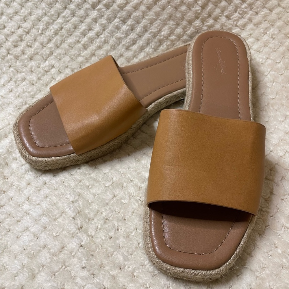 Brown sandals